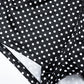 Sexy Polka Dot 3-Piece Set Women Cape Sleeves+Chest Wrapped+Shorts Matching Sweet Simple Basic Stretch Skinny Outfits