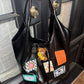 Fashionable Versatile Design Sense Embellished Large Capacity Tote Bag For Women