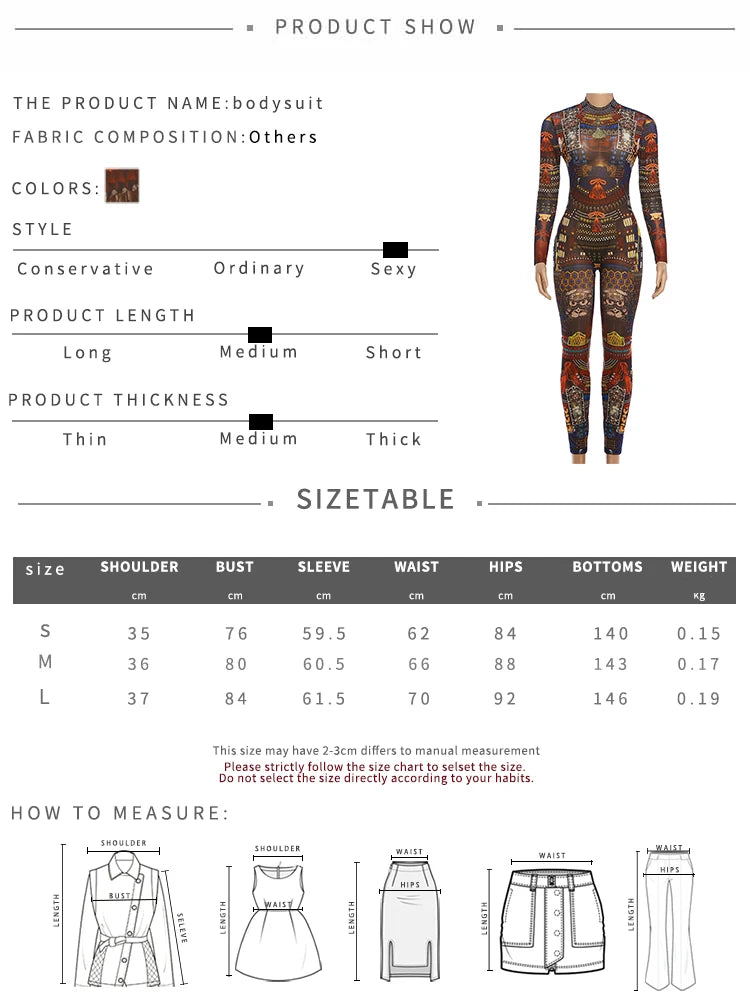 See Through Jumpsuit Women Sexy Hottie o-Neck Zip Club Vacation Midnight Stretch Full Sleeve Skinny Stretch Overall