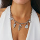 Vintage Sunflower Moon Scallop Pendant Choker Necklace for Women Collares Trend Goth Clavicle Chain Daily Jewelry Gift