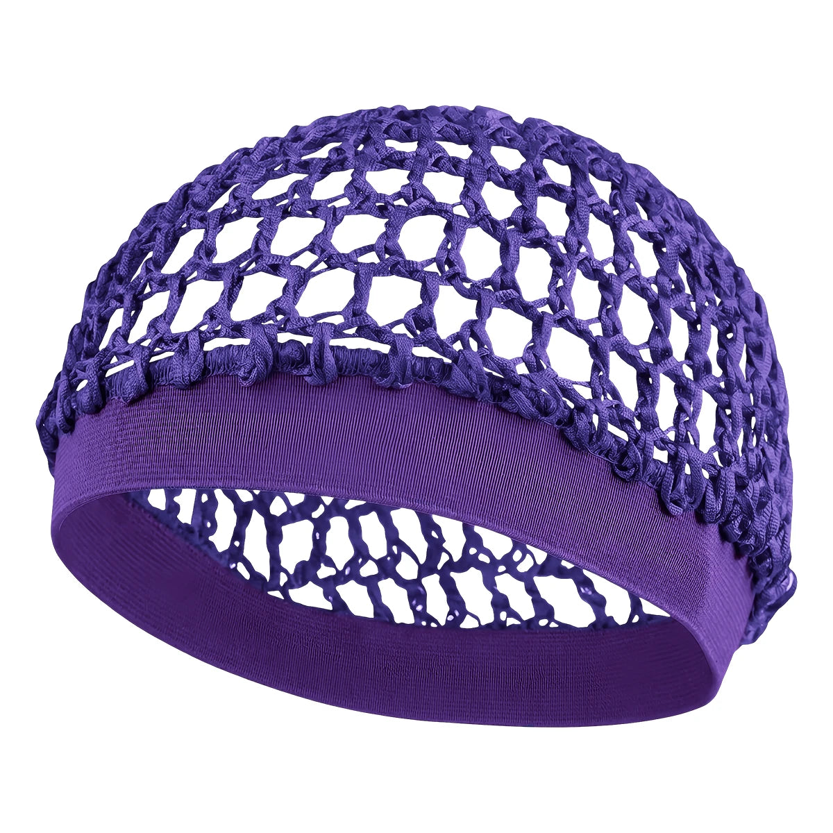 Women's Elastic Breathable Mesh Cap Soft Reusable Hair Protection Sleep Accessory Christmas Decor Gift Idea