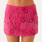 Sequins Sexy Mini Skirt Women Fashion Sparkle Low Waist Hot Skirts Female Elegant Beach Club Party Skirt Ladies Bottom