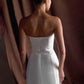 Off-shoulder Strapless Sexy Mini Dress Women Elegant Zipper Sleeveless Backless Bodycon Club Party Dresses Female