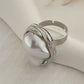 20 Styles Boho Unique Gold Color Petal Flower Rings for Women Punk Geometric Adjustable Rings Couple New Year Jewelry