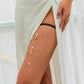 Boho Multilayer Elastic Band Star Sequin Tassel Leg Thigh Chain Women Wed Bikini Summer Body Jewelry Wed Accessories