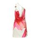 One Shoulder Backless Mini Dress Flower Printed Asymmetrical Dresses Sexy Vacation Summer Outfit Woman