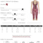 Art Print 2 Piece Set Woman Low-Neck Backless Single-Breasted Camisole Tops+Skinny Peach Hip Crop Pants Sexy Suits