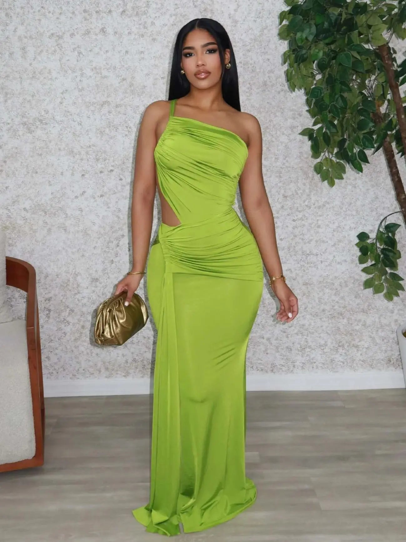 Waistless Dress Women Skew Collar Ruched Patchwork Backless Sleeveless Shirring Ribbon Summer Stretch Club Vestidos