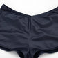 Faux Leather 2-Piece Set Women Halter v-Neck Knot Backless Vest+Simple Peach Butt Short Sexy Midnight Hottie Suit