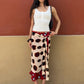 Dots Mesh Patchwork Long Skirts Woman Summer Trend Elastic Waist Wrap Hip High Street Ruched Elegant Style Bottoms