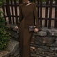 Long Sleeve Ruched Sexy Maxi Dress Women Autumn Winter Fashion O Neck High Waist Bodycon Club Party Long Dress Elegant