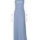 Polka Dot Strapless Sexy Maxi Dress Women Elegant Off-shoulder Sleeveless Backless Bodycon Club Party Long Dresses