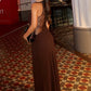 Lace Hollow Out Backless Sexy Maxi Dress Women Gown Elegant Sleeveless High Waist Ruched Bodycon Club Party Long Dress