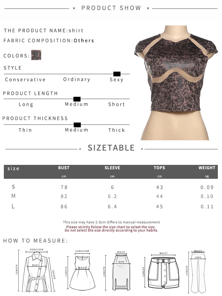 Mesh Patchwork Crop Tops Women Fashion Print o-Neck Sleeveless Skinny Stretch Hot Girls Street Fashion Wild T-Shirts