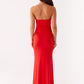 Metal Rose Hollow Out Sexy Maxi Dress Women Beach Holiday Gown Strapless Off-shoulder Backless Bodycon Club Long Dress
