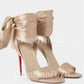 European and American Summer New Ankle Strap Women's Slim High-heeled Sandals Fashionable and Sexy Party Wedding Sandals