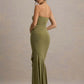 Off-shoulder Strapless Sexy Maxi Dress Women Fashion Elegant Sleeveless Backless Bodycon Pleated Club Party Long Dress