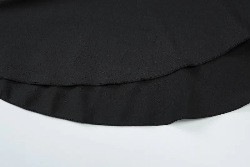 Strapless Ruffled Split Long Dresses Burgundy Black Elegant Evening Gown Party Dresses Woman Clothing