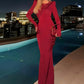 Long Sleeve Backless Maxi Party Dresses Sexy Solid Color Black Dress Woman Elegant Evening Gown Autumn 2025