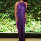 Elegant Ruched Halter Dress Woman Sexy Sleeveless Summer Trend Silky Skinny Gown Robe Vacation Banquet Party Vestidos