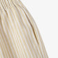 Casual Striped Women's Pants 2025 Summer Drawstring Elastic Waist Loose Wide Leg Pant Woman Everyday Wear Capris Trousers