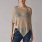 Women's Mesh Top Short Sleeve See Through Shirt Asymmetrical Hem Blouse Fashion Crew Neck Sheer Tops Summer Streetwear