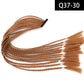 Synthetic Colored Braided Ponytail Hair Extension Rainbow Color Braids Pony Tail With Elastic Band Girl's Pigtail