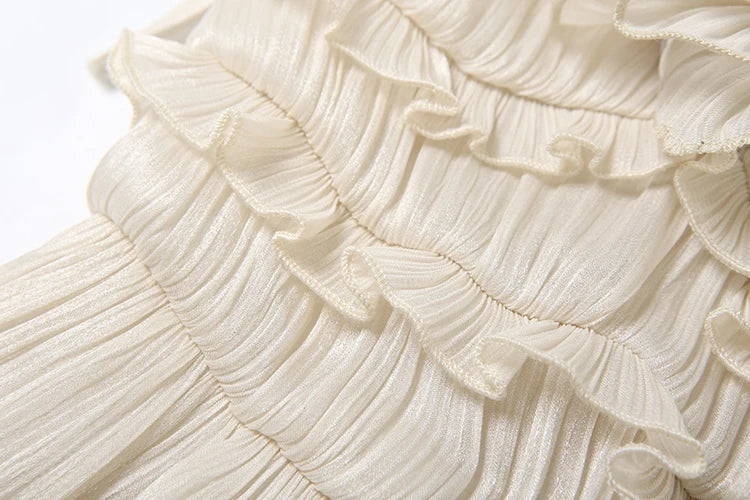 Sexy See Through Camisole Women Summer Trend 3d Flower Decoration Backless Ruffles Hem Street Y2K Style Elegant Tops