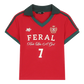 Assorted Jersey Style T-shirts, Sporty Number Print Tees, Slim V-neck Short Sleeve Tops for Women