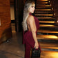 Deep V Neck Backless Flared Jumpsuit Fall 2025 Fashion Woman One Piece Black Jumpsuits Sexy Club Outfits