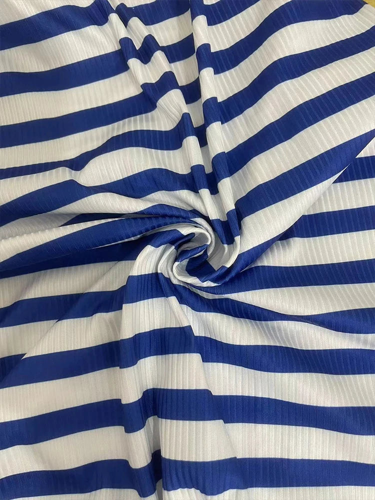 Backless Shirring Romper Women Bandage Halter Stripe Sleeveless V-Neck Fit Tight Streetwear Stretch Workout Playsuit