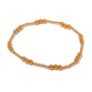 3/4/5/6 MM Stainless Steel Beads Daily Handmade Elastic Bracelet Bangle Waterproof Wrist Wholesale Gold Color Jewelry Men