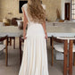 Elegant Deep V Neck Sexy Maxi Dress Women Fashion Sleeveless Draped Ruched Waist Bodycon Club Party Long Dresses Female