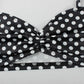 Polka Dot Print Women 2 Piece Set Halter Tank Tops+Bike Shorts Stretch Matching Streetwear Vacation Stretch Outfits