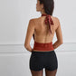 Y2k Polka Dot Halter Top Women Halter Neck Sleeveless Backless Tank Crop Tops Mock Neck Cute Going Out Camisole