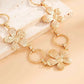 2 Styles Creative Exquisite Metal Flower Jeans Dress Waist Chain for Women Summer Bikini Sexy Belly Chain Charm Jewelry
