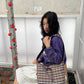 2025 Winter New Arrivals Basic Drawstring Multi Color Checkered Shoulder Bag For Woman