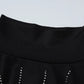 Women 2024 Spring Autumn Long Sleeve Party Club Streetwear Bodycon Black Midi Dress