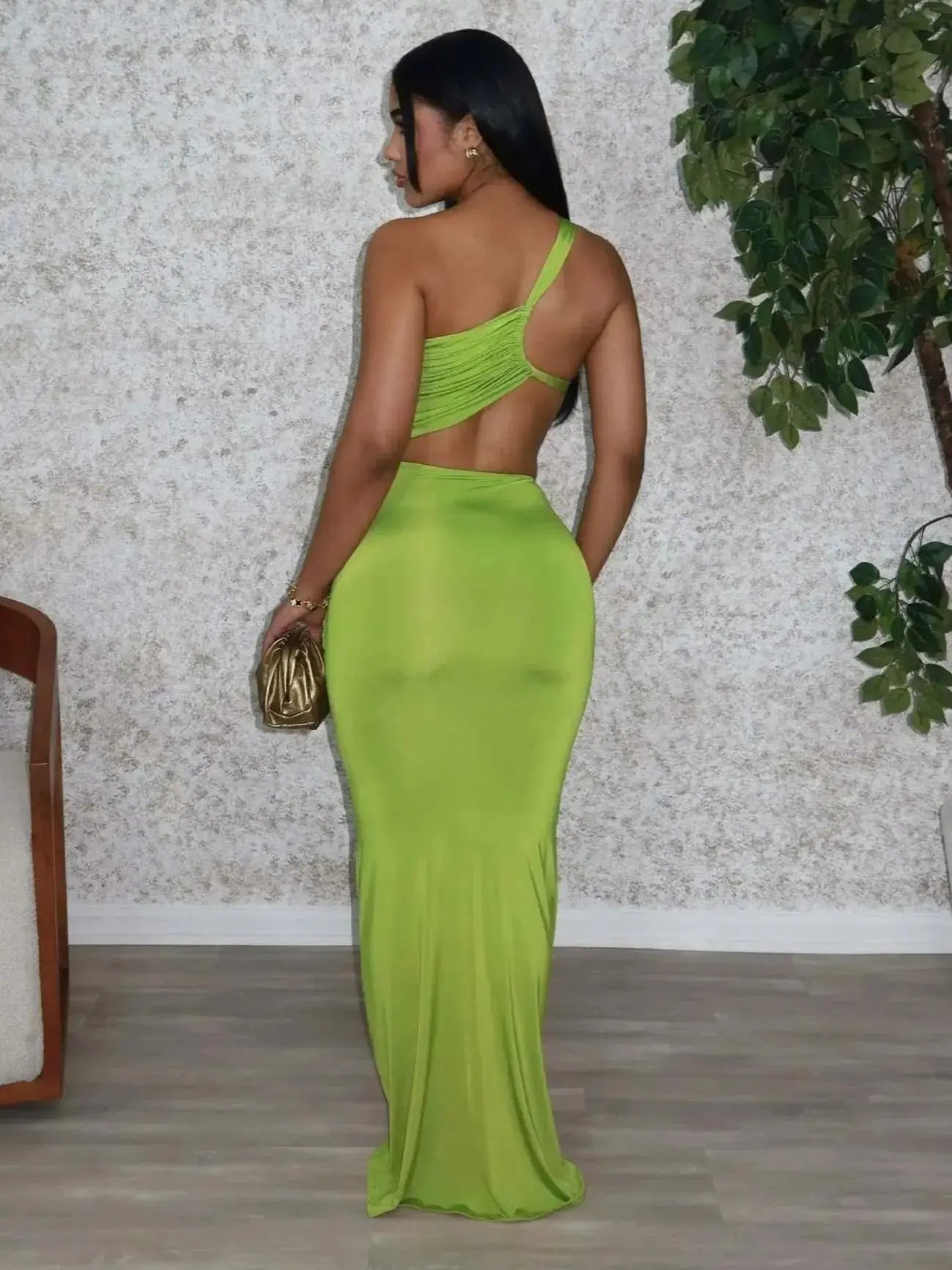 Waistless Dress Women Skew Collar Ruched Patchwork Backless Sleeveless Shirring Ribbon Summer Stretch Club Vestidos