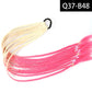 Synthetic Colored Braided Ponytail Hair Extension Rainbow Color Braids Pony Tail With Elastic Band Girl's Pigtail