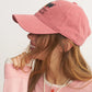 Cartoon Embroidery Baseball Cap, Cute Monster Graphic Peaked Hat for Casual Outdoor Wear