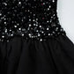 Sparkle Sequin Strapless A-line Mini Dresses Women Sexy Party Dress Summer 2025 Black Night Club Outfits