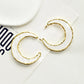 Vintage Metal Alloy With Rhinestone Big Eyes Dangle Earrings For Women Fashion Jewelry Exaggerated Lady Ears' Accessory