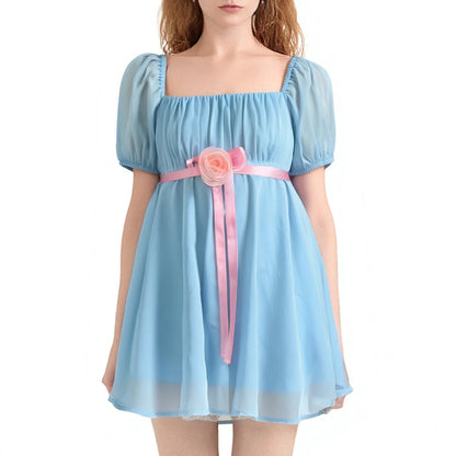 Roleplay The Shining Twins Cosplay Dress 1980 Horror Movie Disfraz Costume Women Halloween Carnival Party Outfits