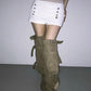 Hottie Trend Skirt Wome Sexy Button Patchwork Fashion Wild Midnight High Street Style Clubwear Simple Daily Outfits