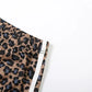 Side Striped Leopard Print Baggy Pants Streetwear Casual Sweat Pants Woman Bottoms Trending 2025