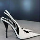 European and American Spring/Summer New Pointed Stiletto Sandals Fashionable and Sexy Party Wedding Women's High Heel Sandals