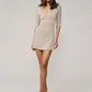 Deep V Neck Half Sleeve Sexy Mini Dress Women Elegant Bodycon Ruched Club Party Dress Female Fashion Clubwear Dresses