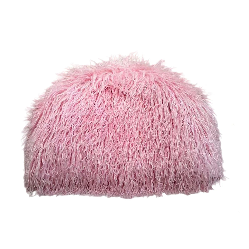 2026 Women's Bag NEW Pouch Fluffy Plush Cloud Dumpling Bags for Women Handbags Faux Fur Bags Imitation Wool Bag Large Clutch
