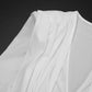 Deep V Neck Ruched Long Sleeve Mini Dress Woman Clothes Fall Sexy White Dresses Nightclub Outfits